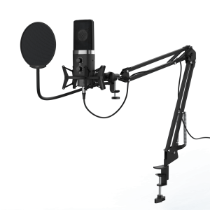 Microfon de birou HAMA uRage Stream 900 HD Studio, negru