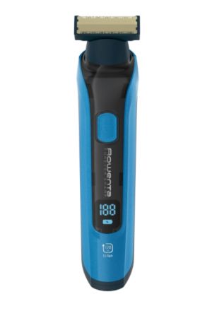 Trimmer Rowenta TN6200F4, Hybrid Forever Sharp Blue Expert, barbă, fără fir, impermeabil 3-în-1, lame cu auto-ascuțire, 100% oțel inoxidabil, lungime minimă de tăiere 0,4mm, setare de precizie 1mm, dimensiunea lamei de barbă 32mm, autonomie 120min, încărc