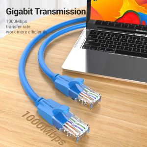 Cablu Vention LAN UTP Cat.6 Patch Cable - 5M Albastru - IBELJ