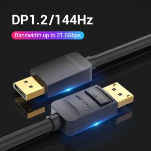 Cablu Vention Kabel - Display Port v1.2 DP M / M Negru 4K 1M - HACBF