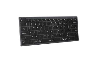 Keyboard FBX51C FSTyler, Bluetooth & 2.4G Wireless KB,Stone black