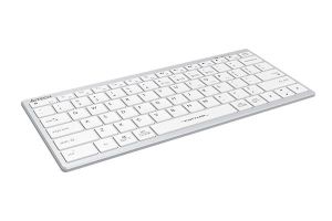 Tastatură fără fir A4TECH FBX51C FStyler alb gri, Bluetooth, 2,4 GHz, USB-C, chirilic, alb