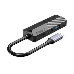 Stație de andocare Orico Stație de andocare Type-C 4-în-1 Distribuție de putere 55W - MDK-4P Negru - HDMI, Type-C x 1, USB3.0 x1, USB2.0 x1