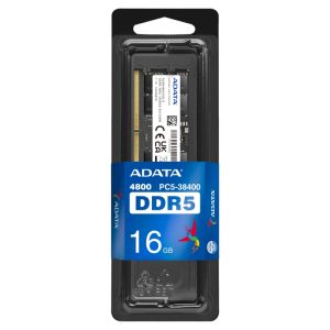 Memorie Adata 16 GB Memorie pentru notebook - DDR5 SO-DIMM 4800 MHz, 1,1 V