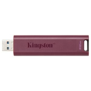 Stick de memorie USB KINGSTON DataTraveler Max 512 GB, USB-A 3.2 Gen 2, roșu