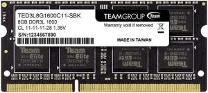Memorie Team Group Elite DDR3L - 8 GB, 1600 MHz, CL11-11-11-28 1,35 V