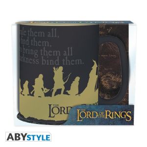 Cană ABYSTYLE LORD OF THE RINGS The Fellowship of the Ring, King size, Negru