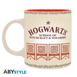 Cana ABYSTYLE HARRY POTTER Hogwarts 4 Case, Alb