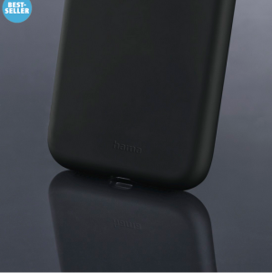 Husă Hama „Finest Feel” pentru Apple iPhone 14 Plus, neagră