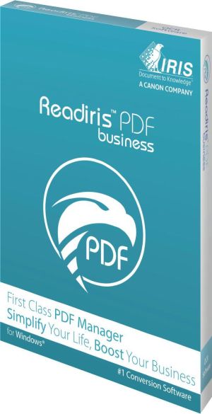 Software Readiris PDF 22 Business 1 Lic WIN - BOX licență electronică
