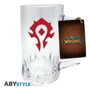 Cana ABYSTYLE WORLD OF WARCRAFT - Horde, 50 cl, Transparent
