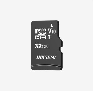Memorie HIKSEMI microSDHC 32G, clasa 10 și UHS-I TLC, viteză de citire de până la 92 MB/s, viteză de scriere de 15 MB/s, V10 cu adaptor