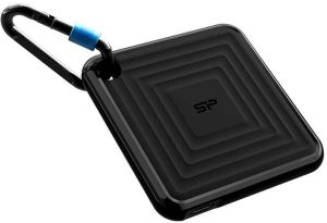 SSD extern Silicon Power PC60, 512 GB, USB 3.2 Gen2 Type-C, negru