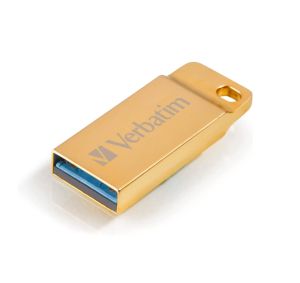 Memorie Verbatim Metal Executive 64GB USB 3.0 Gold