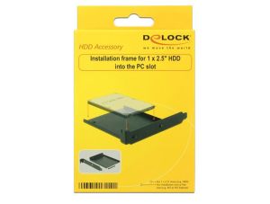 Stand/Bracket DeLock, pentru montarea unui SSD/disc de 2,5" într-un slot PCI