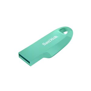 Unitate flash USB SanDisk Ultra Curve 3.2, 64 GB, USB 3.1 Gen 1, verde