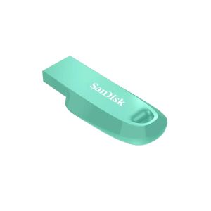 Unitate flash USB SanDisk Ultra Curve 3.2, 64 GB, USB 3.1 Gen 1, verde