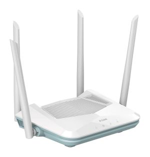 Router wireless D-Link R15, AX1500 Wi-Fi 6, Mesh bazat pe AI