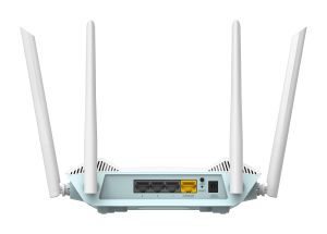 Router wireless D-Link R15, AX1500 Wi-Fi 6, Mesh bazat pe AI