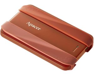 Hard disk Apacer AC533, 1TB 2,5" SATA HDD USB 3.2 Hard disk portabil Plastic / cauciuc roșu granat