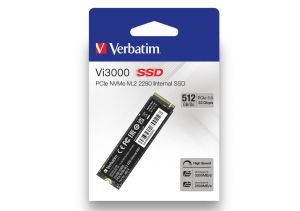 Hard disk Verbatim Vi3000 intern PCIe NVMe M.2 SSD 512 GB
