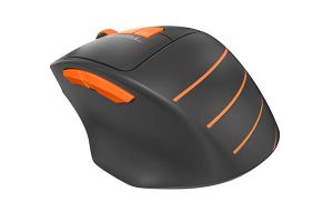 Mouse optic A4tech FG30S Fstyler, silențios fără fir, portocaliu