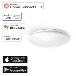 Hama "Glitter" WLAN LED Ceiling Light, &Oslash; 30 cm, 176604