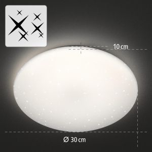 Hama "Glitter" WLAN LED Ceiling Light, &Oslash; 30 cm, 176604