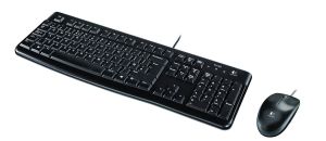 Set tastatură și mouse Logitech MK120, negru