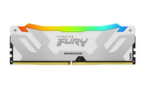 Memorie Kingston Fury Renegade White RGB 64GB(2x32GB) DDR5 6000MHz CL32 KF560C32RWAK2-64