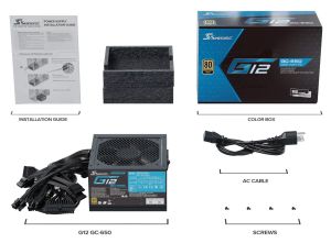 Seasonic PSU 650W Gold - G12 GC-650