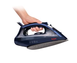 Iron Tefal FV1713E0, Virtuo dress blue, 2000W - 0 - 24 g/min - 0 - 90g/min - Manual setting - Non stick soleplate - Ergonimic steam trigger - water tank 200mL - anti drip - power cord length 1.9M - eco mode