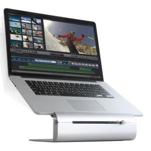 Rain Design iLevel 2 Suport reglabil pe înălțime pentru laptop, argintiu