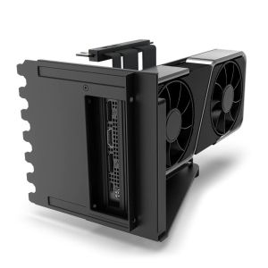 Suport și cablu NZXT H7 Vertical GPU Mounting Kit, pentru montarea verticală a unei plăci video, Negru