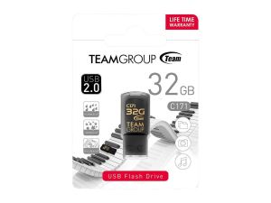 Stick de memorie USB Team Group C171 32GB USB 2.0, negru
