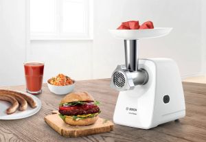 Meat grinder Bosch MFW2515W Meat grinder, SmartPower, 350 W, White