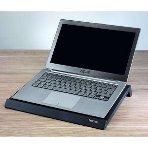 Cooler pentru laptop HAMA Black Edition, până la 17,3 inchi (44 cm), negru