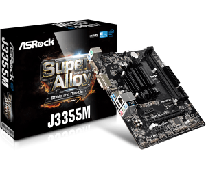 Placă de bază ASROCK J3355M, procesor Intel® Dual-Core J3355, mATX, 2x DDR3/DDR3L