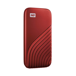 Unitate SSD externă Western Digital My Passport, 500 GB, USB 3.2, roșu