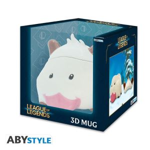 Cana ABYSTYLE LEAGUE OF LEGENDS - Poro, 350 ml, Alb