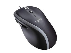 Mouse optic cu fir LOGITECH M500, Defilare rapidă, USB, Negru