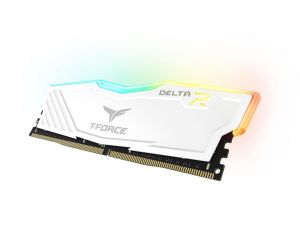 Memory Team Group T-Force Delta RGB White, DDR4, 32GB (2x16GB), 3600MHz, CL18-22-22-42, 1.35V
