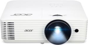 Proiector multimedia Acer Projector H5386BDi, DLP, WXGA (1280 x 720), 5000 ANSI Lumeni, 20000:1, 3D, Dongle wireless inclus, HDMI, VGA, RS-232, Intrare audio, RCA, Wifi, Difuzor 3W, Geanta, 2,75 kg, alb