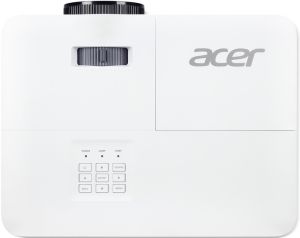 Proiector multimedia Acer Projector H5386BDi, DLP, WXGA (1280 x 720), 5000 ANSI Lumeni, 20000:1, 3D, Dongle wireless inclus, HDMI, VGA, RS-232, Intrare audio, RCA, Wifi, Difuzor 3W, Geanta, 2,75 kg, alb