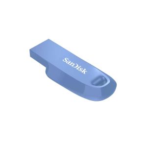 Stick de memorie USB SanDisk Ultra Curve 3.2, 64 GB, USB 3.1 Gen 1, albastru