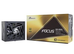 Unitate de alimentare SEASONIC FOCUS GX-850 850W, 80+ Gold PCIe 5.0, complet modulară