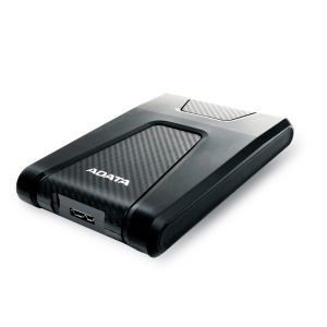 Hard disk Adata 2TB, HD650, USB 3.2 Gen 1, Durable Lite de 2,5" - hard disk extern negru