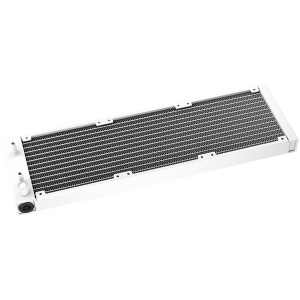 DeepCool LE720 WH, răcitor de lichid pentru procesor de 360 mm, ventilatoare ARGB PWM 3x120 mm, tehnologie anti-scurgere, partea superioară a pompei ARGB, alb, Intel LGA 1700/1200/115x, AMD AM5/AM4, 3 ani garanție