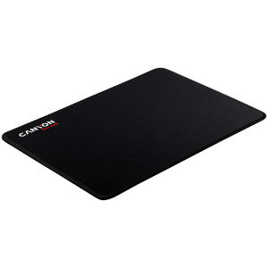 CANYON MP-4, Mouse pad, 350X250X3MM, Multipandex, complet negru cu logo-ul nostru (non gaming), carton blister