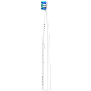 Periuță de dinți electrică AENO Sonic, DB7: Alb, 3 moduri, 1 cap de perie + 2 autocolante, 30000rpm, 100 de zile fără încărcare, IPX7